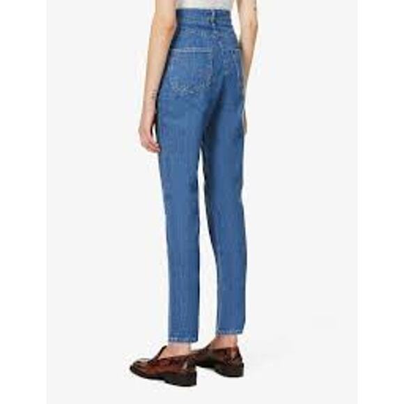 BA&SH Leo Straight-Leg High-Rise Jeans Size 26 or 4 - Picture 10 of 10